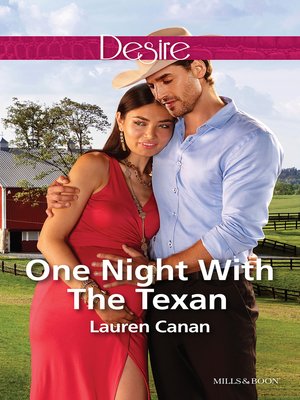 cover image of One Night With the Texan